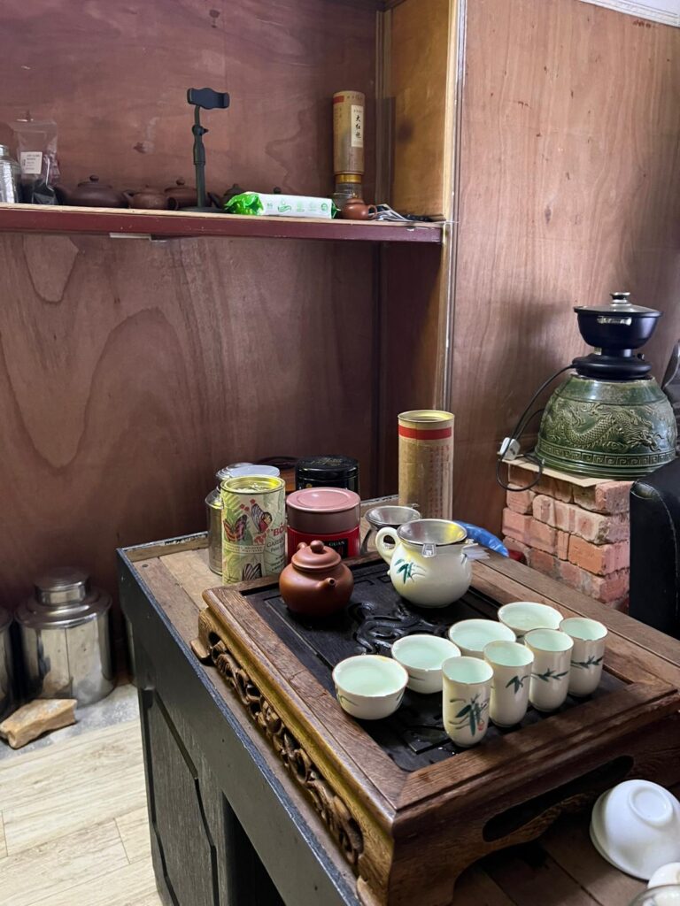 Theeceremonie in Cameron Highlands