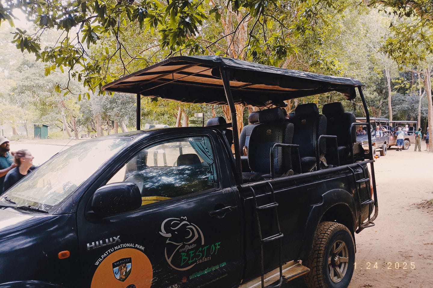 Jeepsafari in Wilpattu National Park